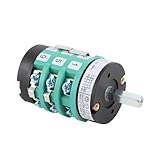 ZASCHMOY Interruptor de Inversa de Avance Premium para el Motor de la Máquina del Cambiador de Neumáticos de 380 V: Material de ABS Duradero, Mesa de Confiable y Control de Pedal, Interruptor