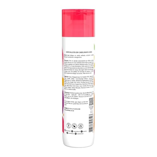 Salon Line, Meu Liso, Kit Shampoo e Condicionador + Defrizante Térmico, Liso Extremo, Vegano - Para Cabelos Lisos, Alisados e Relaxados, 200 ml e 300 ml