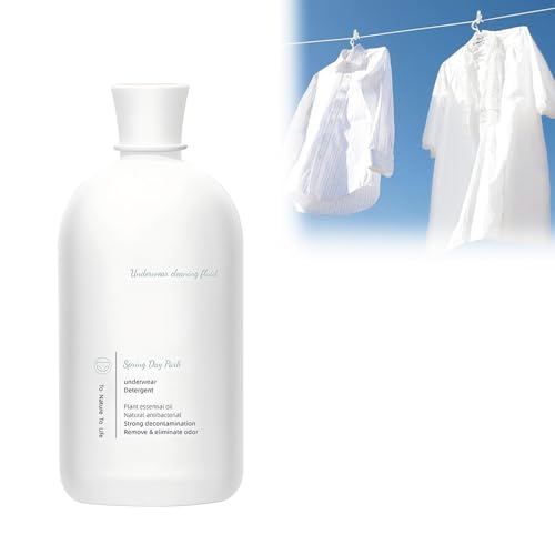 Lingerie Laundry Detergent, Detergente Íntimo con Aceite de Árbol de Té - 500ml - Eliminador de manchas para ropa interior (Convallaria Majalis)