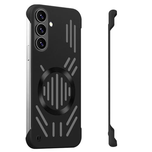 Coque de protection Samsung S24 mate antichoc à structure ouverte et aimantée