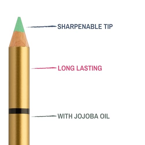 BROOKLIN IMPALA | Waterproof Eyeliner Cyber Pencil color 310 light green matte | EYELINER WATERPROOF | Eye eyeliner with creamy and soft texture | Easy application | Long duration - Image 5