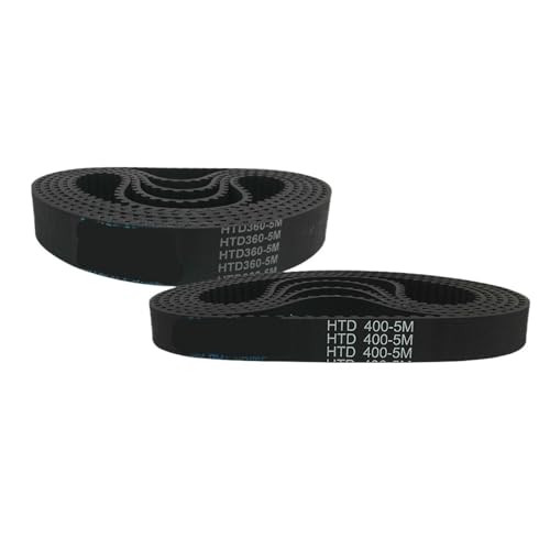 Courroie de distribution HTD5M 395 12mm de large en caoutchouc synchrone à 79 dents
