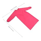 HAMPPLIES Fartuch Ochronny z Kieszeniami Fartuch Długie Rękawy dla Kobiet i Mężczyzn Idealny Do Kuchni Ogrodnictwa Naczyń i Pielęgnacji Zwierząt