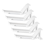 5 x TruMAX K2 Gutter Bracket C8043 Conservatory Guttering Replacement - White