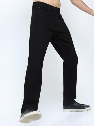 Image of Highlander Men's Straight Fit Jeans | Regular Length | Mid Rise | Jeans Pant for Man