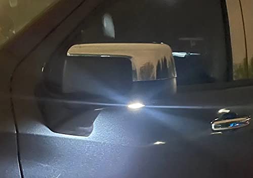 Luz LED Blanca Bajo Espejo Lateral iJDMTOY 18-SMD miniatura 6