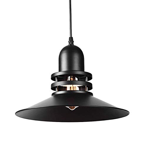 Lustre bar café suspendu de style rétro industrielle américaine LED