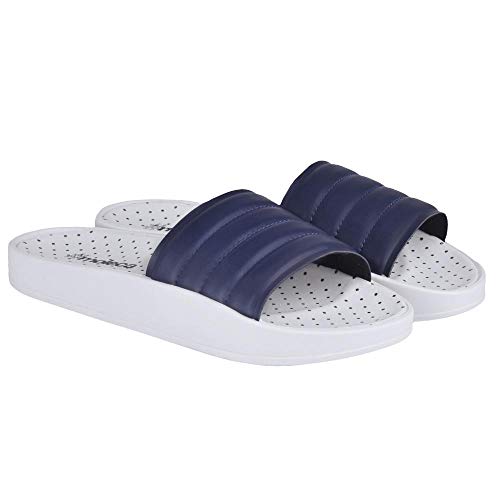 Tamanco Slide Moleca Nature Marinho Feminino