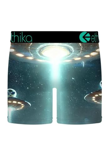 Ethika Mens MID Boxer Brief | Alien UFO2