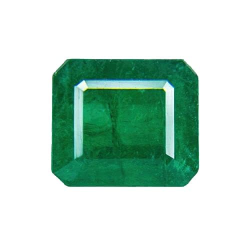 Cadeau de prestige avec l'émeraude vert panna colombienne en vrac d'exception