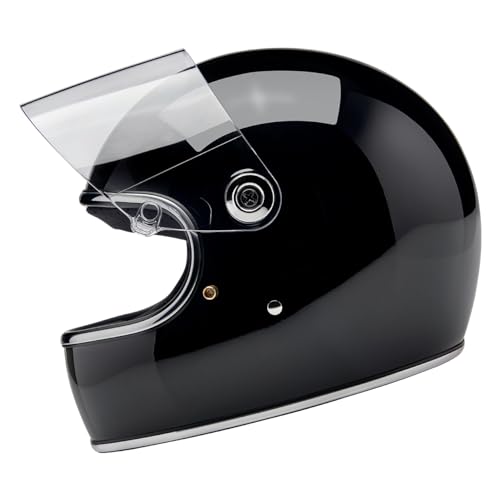 Biltwell Gringo S ECE R22.06 Motorcycle Helmet Gloss Black Small