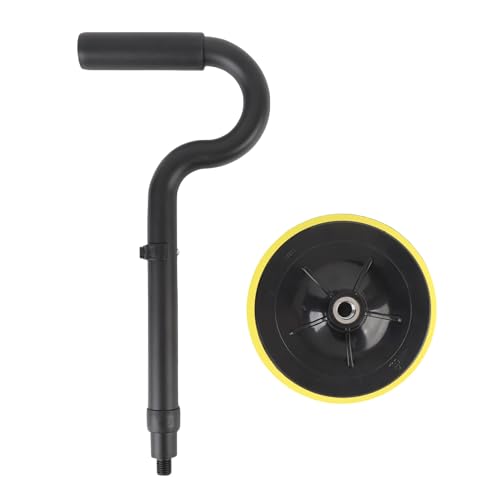 WFNIHONHON Herramienta de soporte de pie, mango ergonómico, agarre de espuma suave, 5 alturas ajustables, base antideslizante, para jardín, hogar, asistencia de movilidad