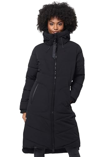 MARIKOO Damen Winterjacke Stepp Winter Jacke gesteppter Wintermantel warm...