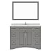Virtu USA ES-32048-CMRO-GR Elise Bathroom Vanity Set, Grey