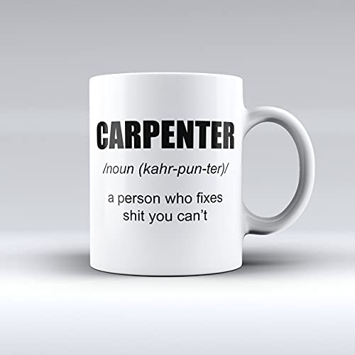 Carpenter – Noun – Funny ruolo descrizione – Tazza da caffè/tè
