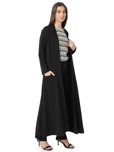 Image of Smarty Pants women's cotton open front trench jacket.