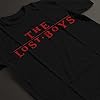 All+Every The Lost Boys Distressed Text Logo Men's T-Shirt Black #2