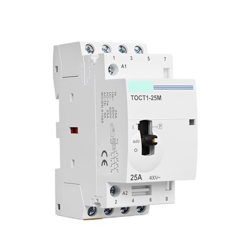 Contacteur rail Din résout coupures électriques TOCT1 220V 4NC