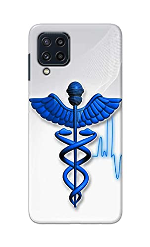 Image of Printed Hard Back Cover Case for Samsung Galaxy M32 4G | Samsung Galaxy M32 Prime Edition Back Cover (Medical Doctor) -1803