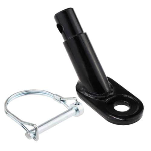 Yardwe Iron Bike Hitch Coupler Attachment Easy to Install Stable Bike Trailer Accessories for Dogs