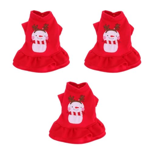 Jupe de noël pour chien qui s'adapte aux chiots XS sans gêner les mouvements
