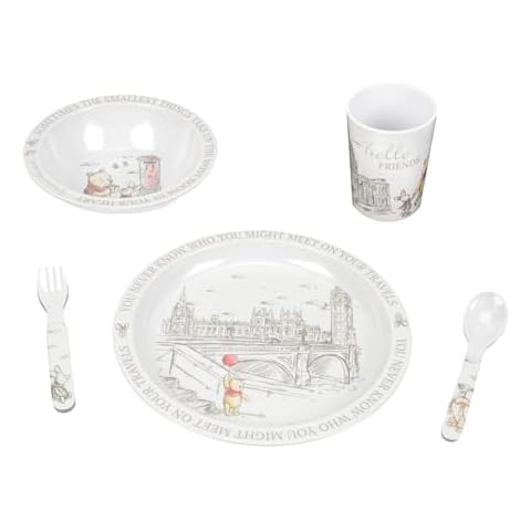 Disney Christopher Robin Melamine Dinner Set Cover