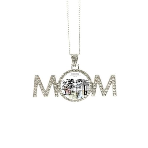 Collier Pavilion Chengdu Chine Pendentif Femme Idée Cadeau Maman
