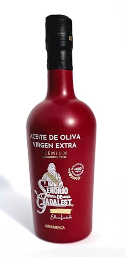 Aceite de Oliva Virgen Extra PREMIUM- COSECHADO EN VERDE +800mg/kg POLIFENOLES- VARIEDAD ALFAFARENCA (Suave, afrutado)