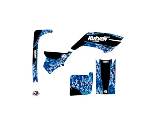Kit déco Yamaha Breeze bleu d'exception Predator - 2