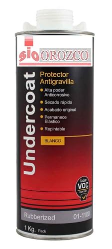Protector Pintura Antigravilla Negro 1 Litro