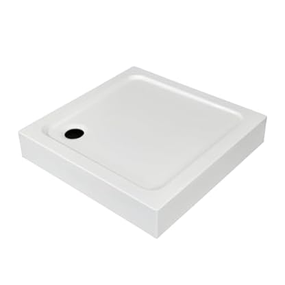 Aloni Duschwanne Duschtasse viereckig (BxBxH) 80 x 80 x 15 cm Weiß
