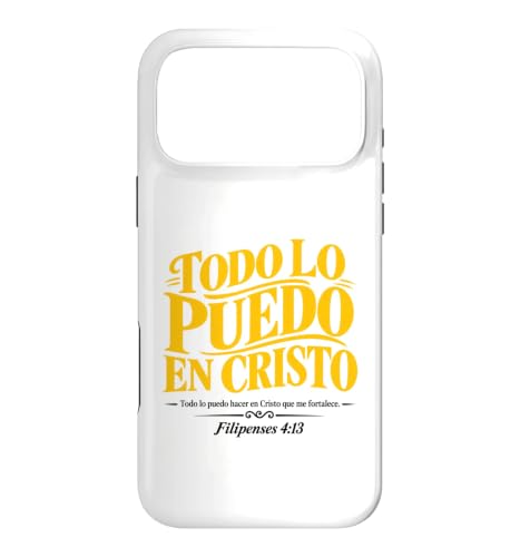 Todo Lo Puedo En Cristo Que Me Fortalece Christian Faith �X�}�z�P�[�X iPhone 17 Pro Max �p