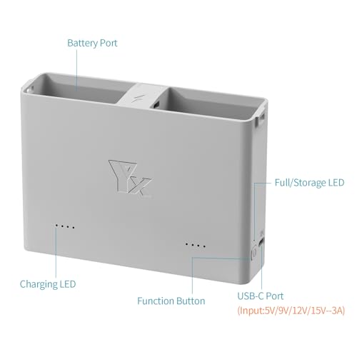 Hub de charge bidirectionnel pour DJI Mini 4 Pro et Mini 3 accessoires drone