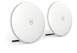 BT Whole Home Wi-Fi, Pack of 2 Discs, Mesh for Seamless, Speedy (AC2600) Connection Everywhere in Small to Medium Homes, App for Complete Control, 3 Year Warranty, White