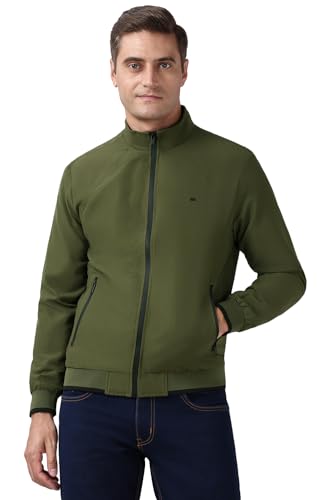 Peter England Mens Polyester Standard Length Jacket