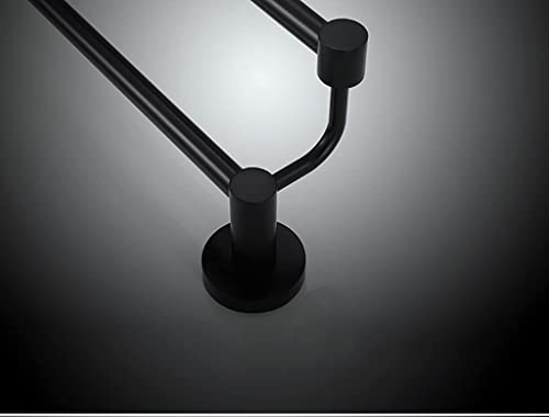 Almacenamiento de toallas de baño con soporte metálico de 50 cm 6