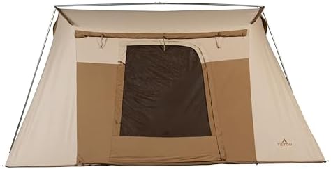 Teton Sports Canvas Tents, Tent for Family Camping in All Seasons...