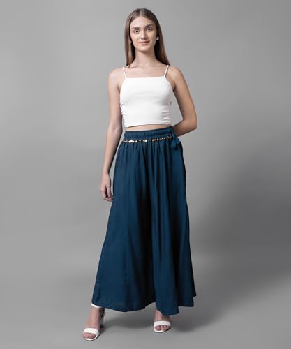 Image of Rayon Comfort Fit Palazzo