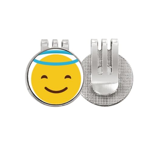 Marqueur de balle de golf accessoire magnétique jaune émail no/no Sle Angle pour green et putter