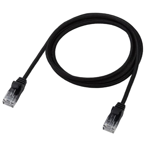 Amazon.co.jp: エレコム LANケーブル CAT6A 1m 爪折れ防止 メッシュ