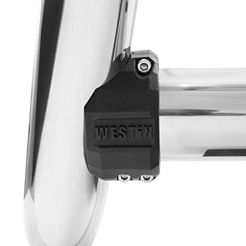 Image of Westin 32-31000 Stainless 3.5 inch Contour Bull Bar