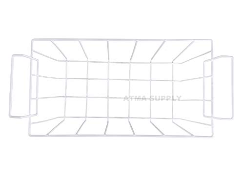 WR21X10208 Freezer Basket Replacement by ATMA SUPPLY Fits for GE refrigerator and Haier RF-0300-29 -Replaces 1535717 AH2356327 EA2356327 PS2356327 RF-0300-20 WR21X10157 WR71X27815 (pack of 1) white - Thumbnail 2
