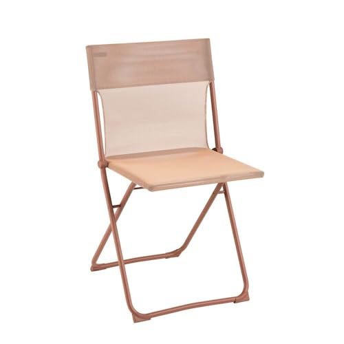 Chaise pliante de balcon compacte couleur Orange Canyon