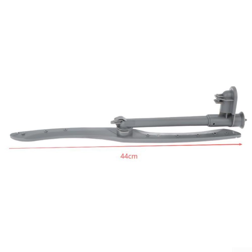 Brazo Rociador Superior Lavavajillas para midea J10 para h5 para d5 D7 para q7 para q6 D3 Recambio para acero Inoxidable Eficiente Distribución Agua Óptima Gris para fácil Instalación