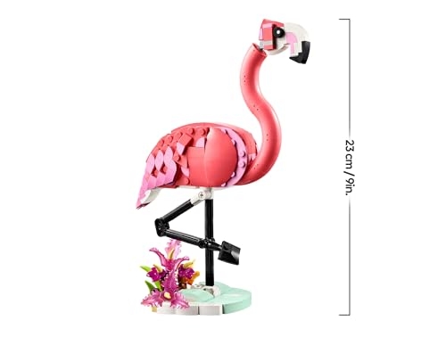 Creator 3 in 1 Animali Selvatici: Fenicottero Rosa Giocattolo - Si Trasforma in Pappagallo Cacatua o Axolotl - Regalo di Compleanno Creativo per Bambine e Bambini da 8 Anni in su - 31170 - Lego - Immagine 8