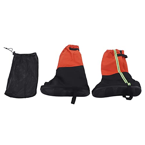 Cubiertas para zapatos impermeables para lluvia y nieve, gaiters para exteriores, camping, pesca, ciclismo y equitación (talla XL) miniatura 2