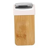 NIYANGLE Masseur Facial Naturel Outil De Massage Portable Pour Visage Tête Roller De Jade...