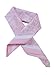 Baby's Breath Bandana in Pink, Hand Printed Handkerchief, 100% Cotton, Hair Scarf, 22