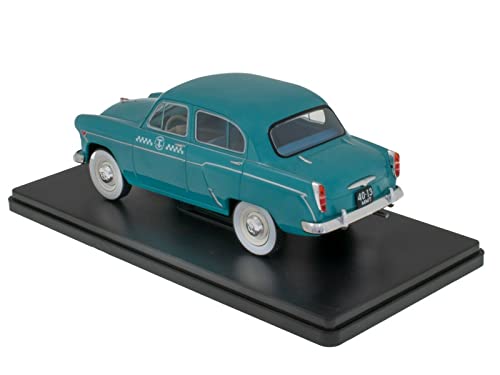 OPO 10 - Collectible miniature car 1/24 compatible with Moskvitch 407 Taxi - 1959 - ELC68, Medium - Image 2