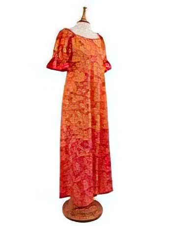 Gradation Medley Polycotton Hawaiian Muumuu Dress3